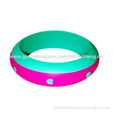 2014 characteristic qualified food-grade silicone bracelets, nontoxic and BPA-free